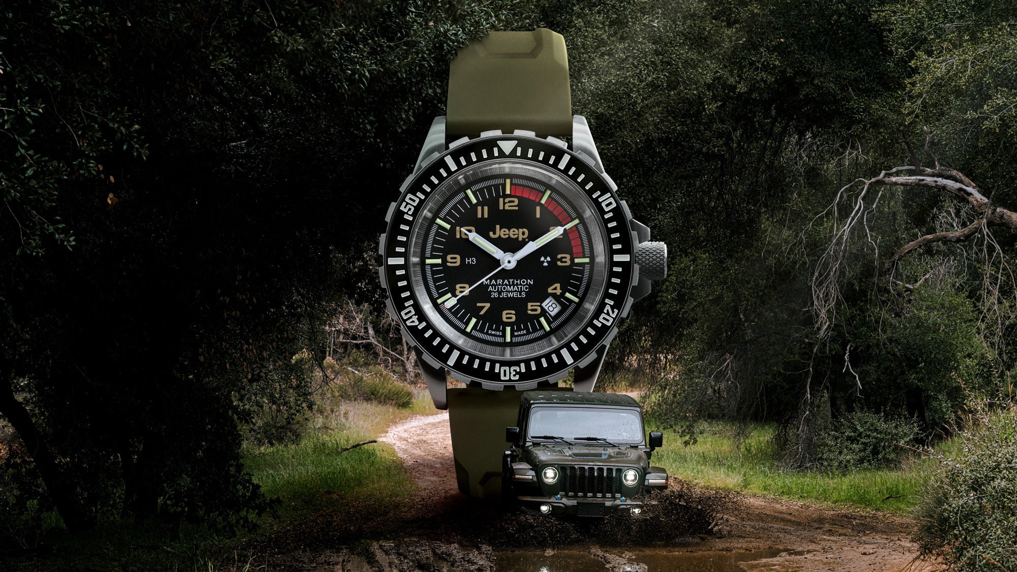 Jeep Series Marathon Watch Europe and UK