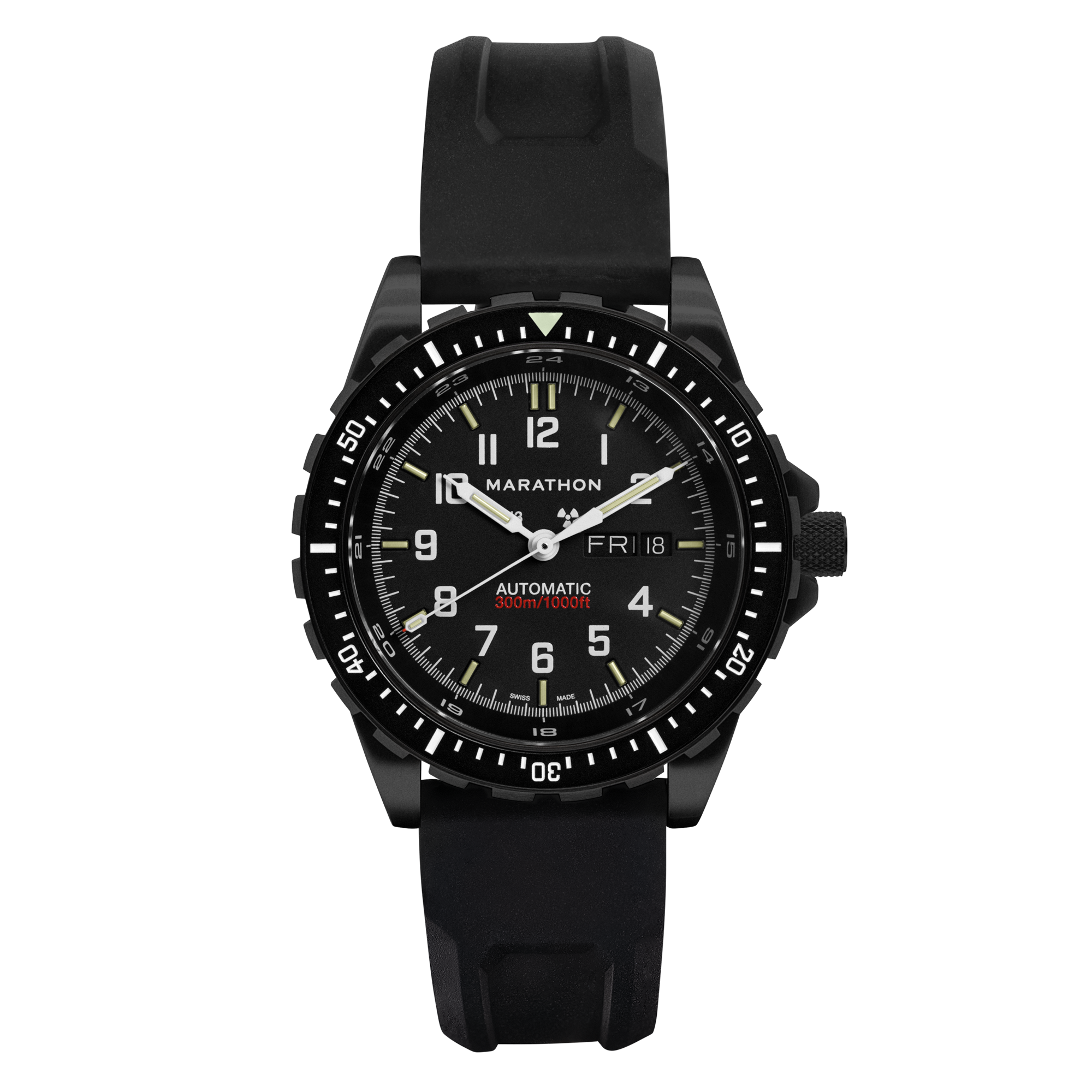 46mm Anthracite Jumbo Diver's Automatic (JDD) – Marathon Watch