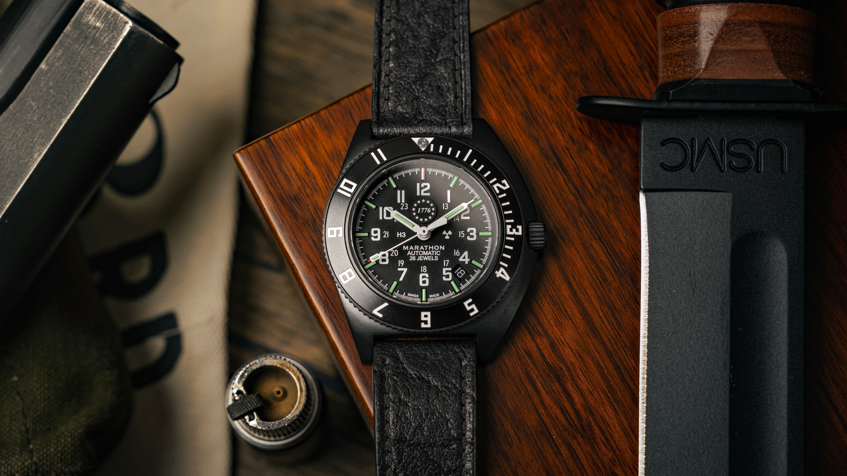 US 250 Limited Edition Anthracite Navigator – Marathon Watch