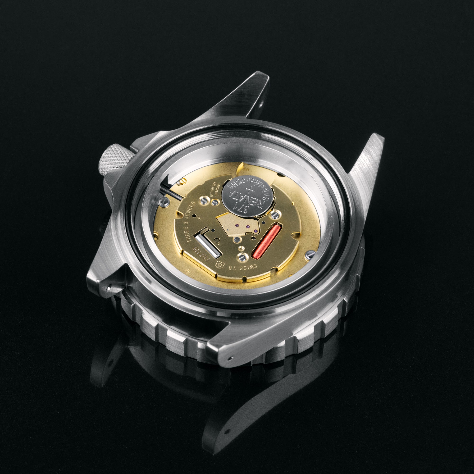 46mm Red Maple Jumbo Diver's Quartz (JSAR) – Marathon Watch Europe