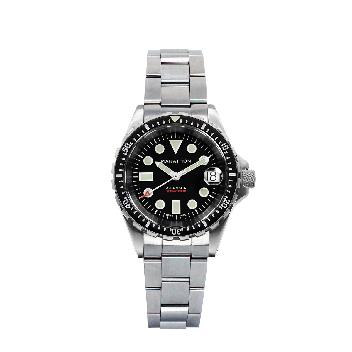Marathon 36mm black OSAR-D front view