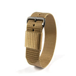 20 mm - 11" de longueur - Bracelet de montre en nylon balistique avec boucle en acier inoxydable - marathonwatch