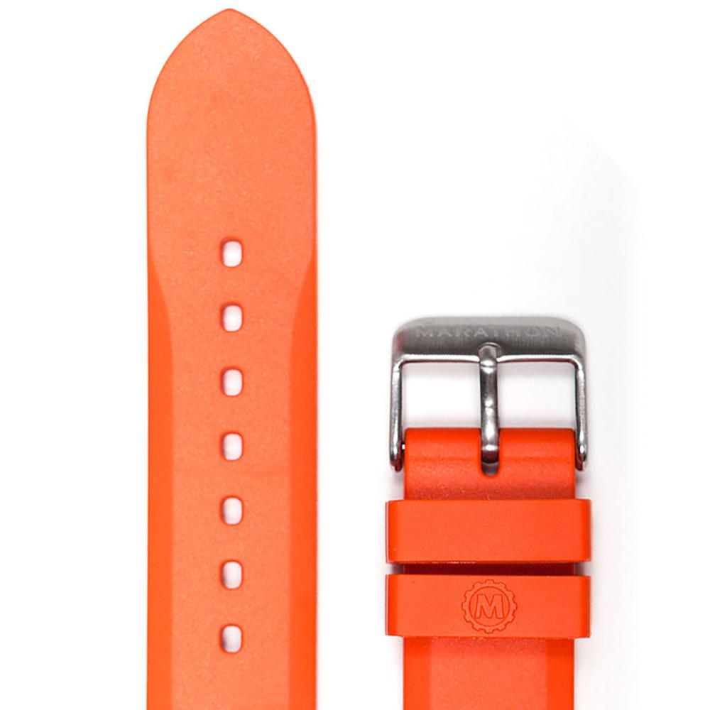 Paski do zegarków nurkowych o średnicy 20 mm z wulkanizowanej gumy w różnych kolorach – zegarek maratoński