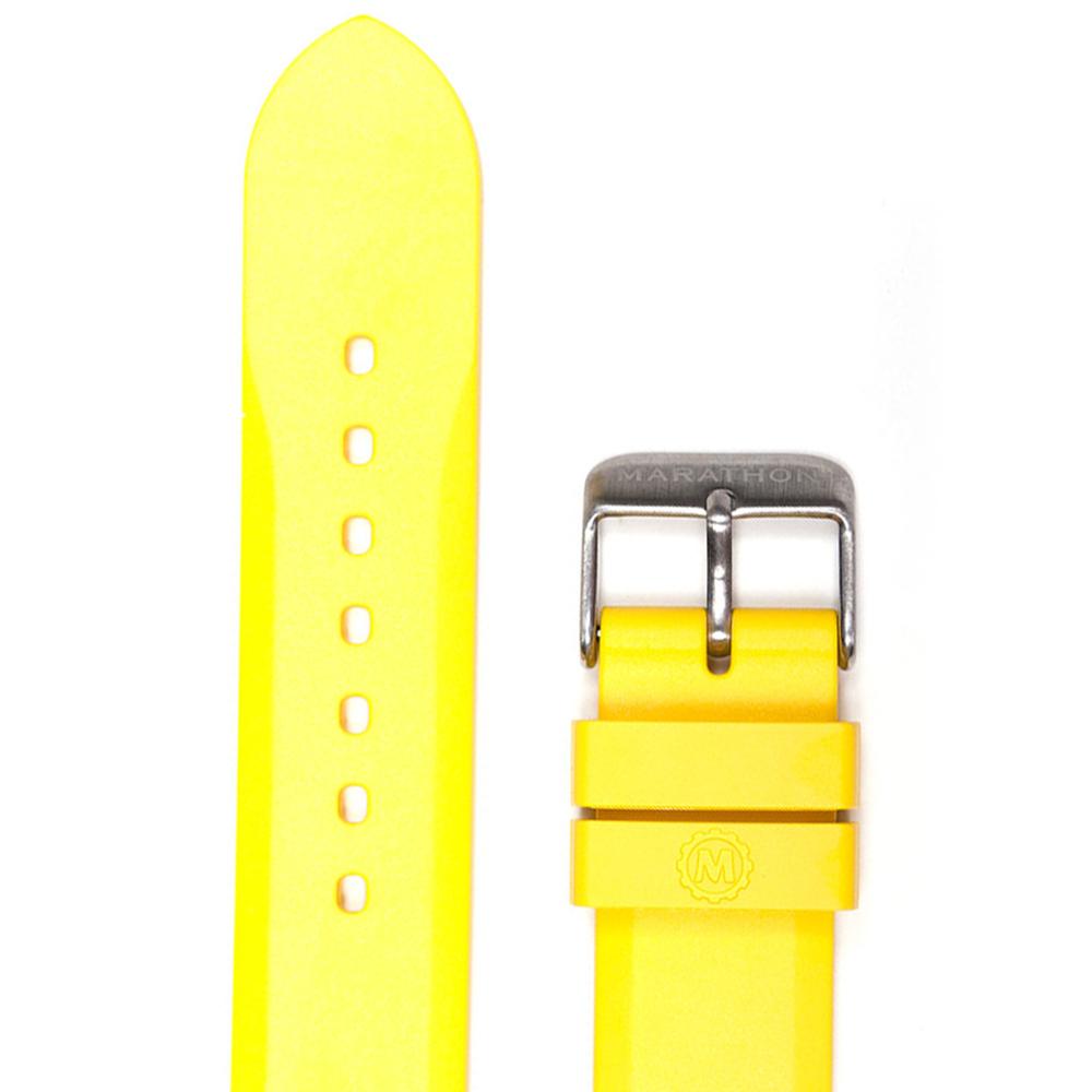 Paski do zegarków nurkowych o średnicy 20 mm z wulkanizowanej gumy w różnych kolorach – zegarek maratoński